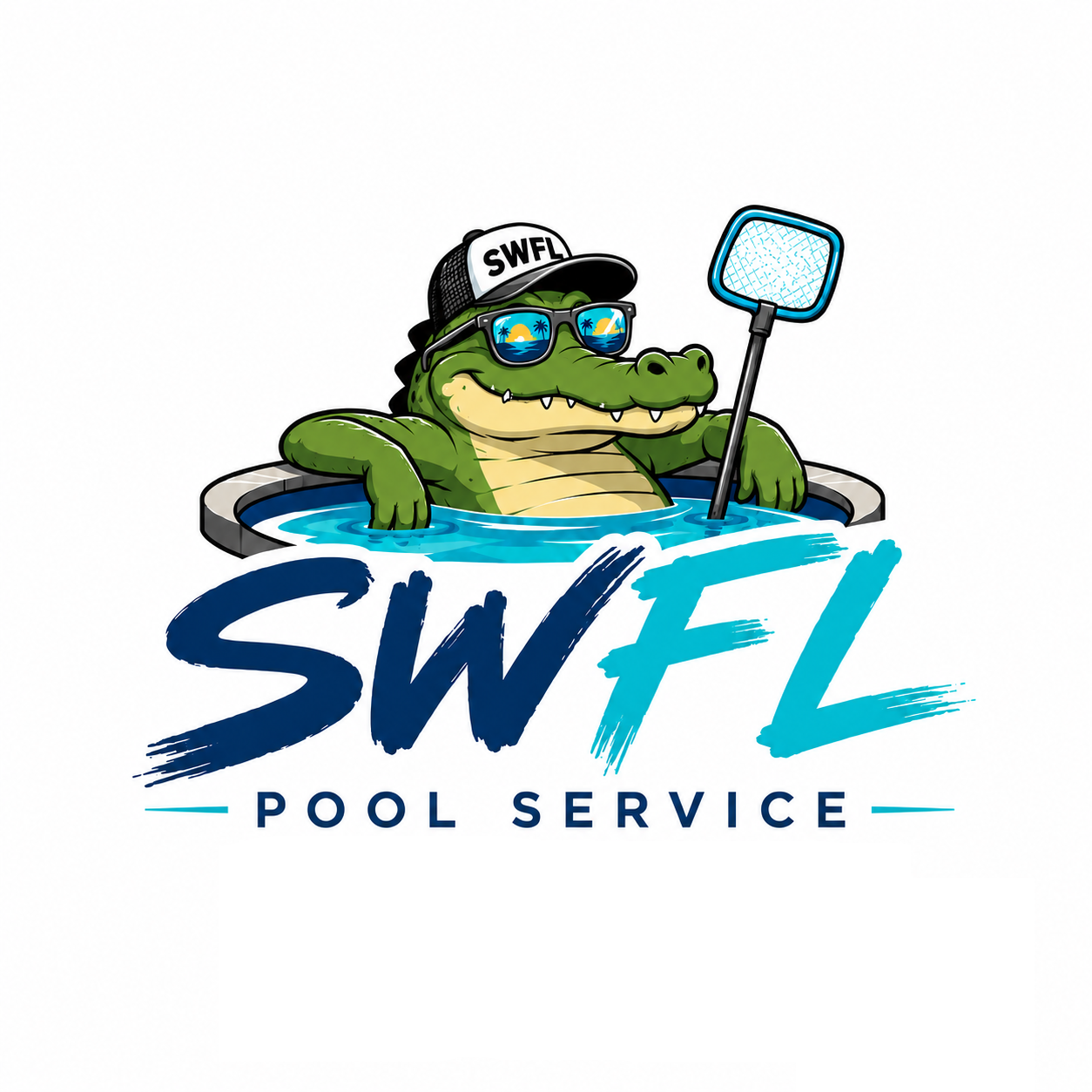 clear blue swimming pool water background