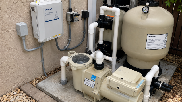 pool cleaning vacuum equipment